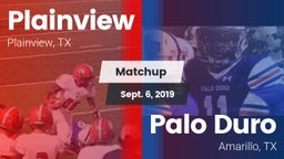 Matchup: Plainview High vs. Palo Duro  2019