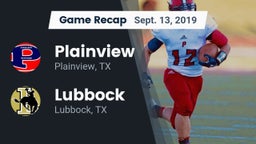 Recap: Plainview  vs. Lubbock  2019