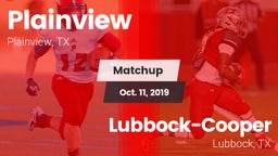 Matchup: Plainview High vs. Lubbock-Cooper  2019