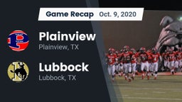 Recap: Plainview  vs. Lubbock  2020
