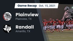 Recap: Plainview  vs. Randall  2021