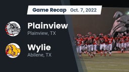 Recap: Plainview  vs. Wylie  2022