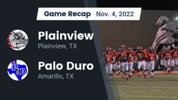 Recap: Plainview  vs. Palo Duro  2022