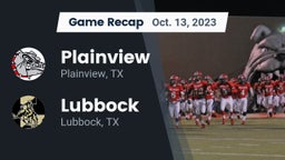 Recap: Plainview  vs. Lubbock  2023