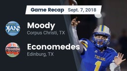 Recap: Moody  vs. Economedes  2018