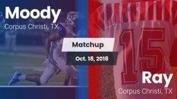 Matchup: Moody  vs. Ray  2018