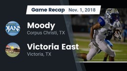 Recap: Moody  vs. Victoria East  2018