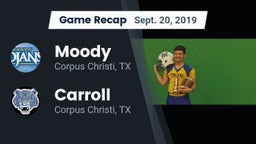 Recap: Moody  vs. Carroll  2019