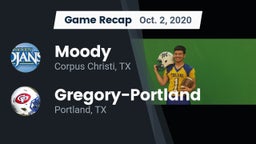 Recap: Moody  vs. Gregory-Portland  2020