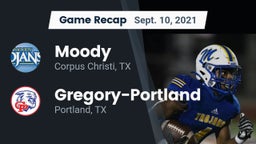 Recap: Moody  vs. Gregory-Portland  2021