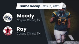 Recap: Moody  vs. Ray  2023