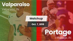Matchup: Valparaiso High vs. Portage  2016