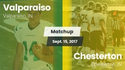 Matchup: Valparaiso High vs. Chesterton  2017