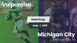 Matchup: Valparaiso High vs. Michigan City  2018