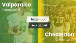 Matchup: Valparaiso High vs. Chesterton  2019