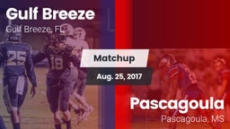 Matchup: Gulf Breeze High vs. Pascagoula  2017