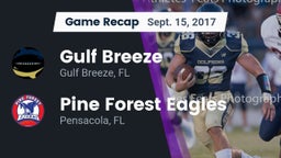 Recap: Gulf Breeze  vs. Pine Forest Eagles 2017