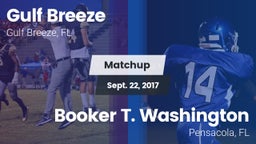 Matchup: Gulf Breeze High vs. Booker T. Washington  2017