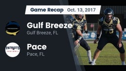 Recap: Gulf Breeze  vs. Pace  2017
