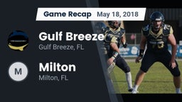 Recap: Gulf Breeze  vs. Milton  2018