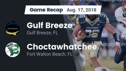 Recap: Gulf Breeze  vs. Choctawhatchee  2018