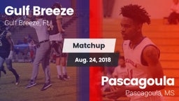 Matchup: Gulf Breeze High vs. Pascagoula  2018