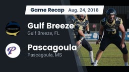 Recap: Gulf Breeze  vs. Pascagoula  2018