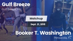 Matchup: Gulf Breeze High vs. Booker T. Washington  2018