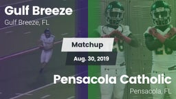 Matchup: Gulf Breeze High vs. Pensacola Catholic  2019