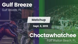 Matchup: Gulf Breeze High vs. Choctawhatchee  2019
