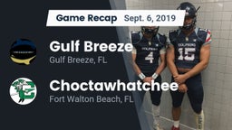Recap: Gulf Breeze  vs. Choctawhatchee  2019