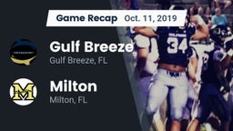 Recap: Gulf Breeze  vs. Milton  2019