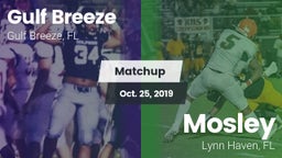 Matchup: Gulf Breeze High vs. Mosley  2019