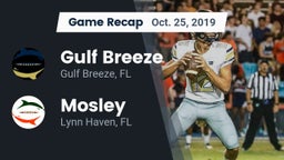 Recap: Gulf Breeze  vs. Mosley  2019