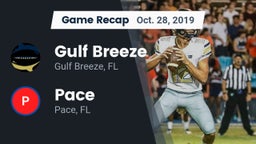 Recap: Gulf Breeze  vs. Pace  2019