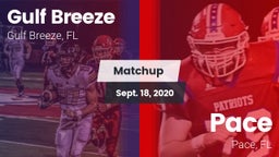 Matchup: Gulf Breeze High vs. Pace  2020