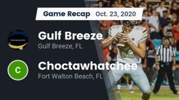 Recap: Gulf Breeze  vs. Choctawhatchee  2020