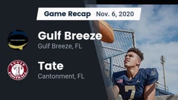 Recap: Gulf Breeze  vs. Tate  2020
