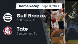 Recap: Gulf Breeze  vs. Tate  2021