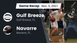 Recap: Gulf Breeze  vs. Navarre  2021