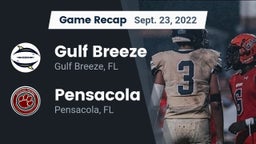 Recap: Gulf Breeze  vs. Pensacola  2022