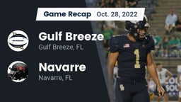 Recap: Gulf Breeze  vs. Navarre  2022