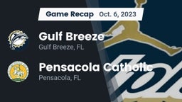 Recap: Gulf Breeze  vs. Pensacola Catholic  2023