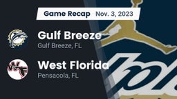 Recap: Gulf Breeze  vs. West Florida  2023