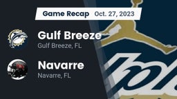 Recap: Gulf Breeze  vs. Navarre  2023