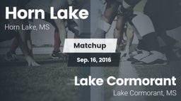 Matchup: Horn Lake High vs. Lake Cormorant  2016