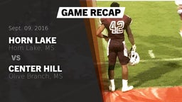 Recap: Horn Lake  vs. Center Hill  2016