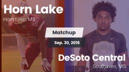 Matchup: Horn Lake High vs. DeSoto Central  2016