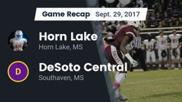 Recap: Horn Lake  vs. DeSoto Central  2017
