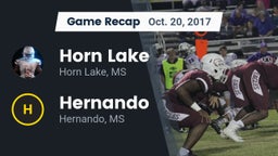 Recap: Horn Lake  vs. Hernando  2017